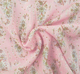 Rayon Crinkle 1D1654 Pink Haze Rayon Fabric - Pink Haze, Crinkle Texture, 50/52" Width