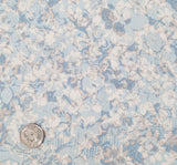 1 Yard Lilac Marble Slub Rayon Fabric for Dresses Blouses Summer Clothing Projects Width 55/56 Inches