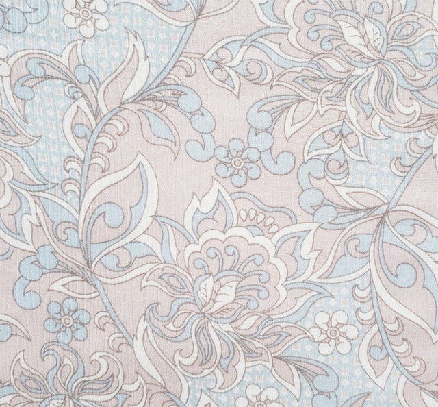 Rayon Crinkle 1D1675 100 Percent Rayon Fabric - Sky Gray, Crinkle Texture, 50/52" Width