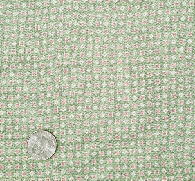 Rayon Crinkle 1D1678 Rayon Fabric - Laurel Green Crinkle Texture, 50/52" Width