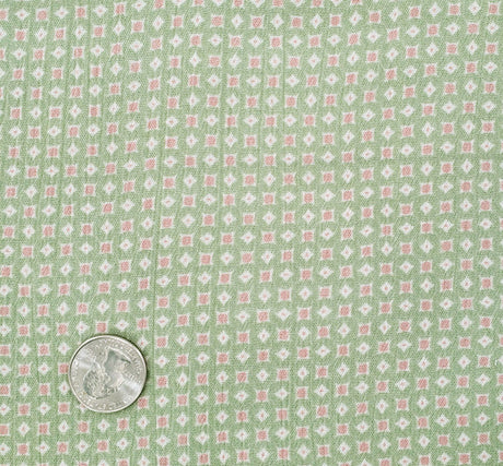 Rayon Crinkle 1D1678 Rayon Fabric - Laurel Green Crinkle Texture, 50/52" Width