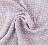 Rayon Crinkle 1D1678 Rayon Fabric - Lavender Crinkle Texture, 50/52" Width (1 Yard)