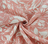 1 Yard Rayon Crinkle Fabric 50/52" Wide, Lightweight Canyon Sunset Crepon for Apparel