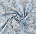 1 Yard Rayon Crinkle Lightweight Drapey Fabric for Stylish Dresses Skirts Blouses Width 50/52"