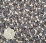Rayon Crinkle 1D423 Ash Rayon Fabric - Ash, Crinkle Texture, 50/52" Width (1 Yard)