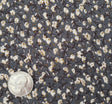 Rayon Crinkle 1D423 100 Percent Rayon Fabric - Asphalt Gray, Crinkle Texture, 50/52" Width (1 Yard)