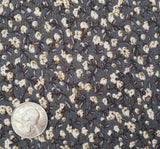 Rayon Crinkle 1D423 100 Percent Rayon Fabric - Asphalt Gray, Crinkle Texture, 50/52" Width (1 Yard)
