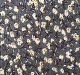 Rayon Crinkle 1D423 100 Percent Rayon Fabric - Asphalt Gray, Crinkle Texture, 50/52" Width (1 Yard)