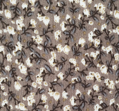 Rayon Crinkle 1D423 Mocha Rayon Fabric - Mocha Textured Crinkle, 50/52" Width