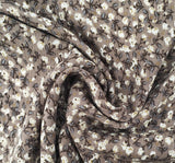 Rayon Crinkle Lightweight Pleated Crepon 1 Yard Fabric 50/52” Wide