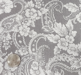 Rayon Crinkle 1D653 Rayon Fabric - Gray Crinkle, 50/52" Width (1 Yard)