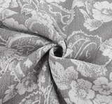 Rayon Crinkle 1D653 Rayon Fabric - Gray Crinkle, 50/52" Width (1 Yard)