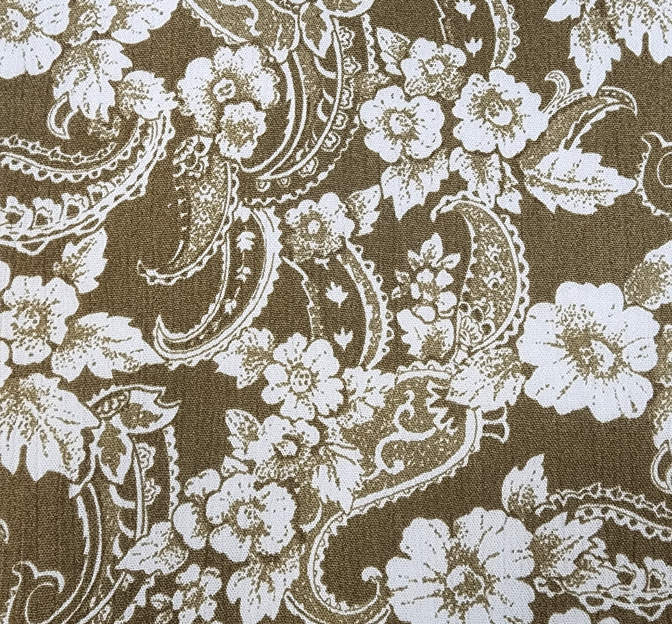 Rayon Crinkle 1D653 Military Olive Rayon Fabric - Military Olive, Crinkle Texture, 50/52" Width (1 Yard)