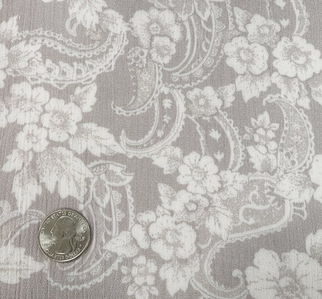 Rayon Crinkle 1D653 Rose Dust Rayon Fabric - Rose Dust Crinkle Texture, 50/52" Width (1 Yard)