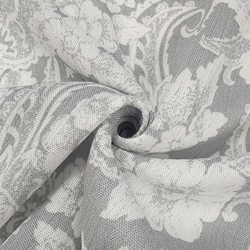 1 Yard Rayon Crinkle Silver Soft & Lightweight Textured Silver Rayon Fabric 50/52” Wide Apparel Material