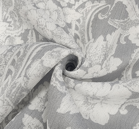 Rayon Crinkle 1D653 Silver Rayon Fabric - Silver Textured, 50/52" Width (1 Yard)