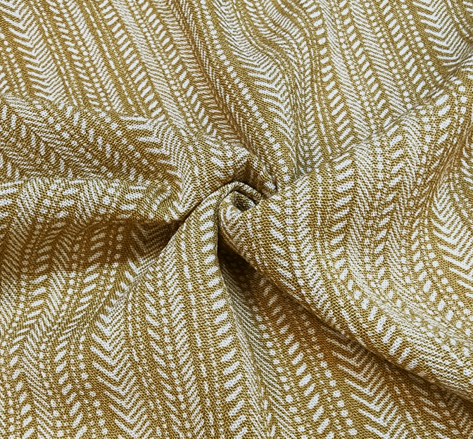 Rayon Crinkle 1D682 100 Percent Rayon Fabric - Mustard Gold, Crinkle Texture, 50/52" Width (1 Yard)