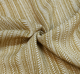 Rayon Crinkle 1D682 100 Percent Rayon Fabric - Mustard Gold, Crinkle Texture, 50/52" Width (1 Yard)