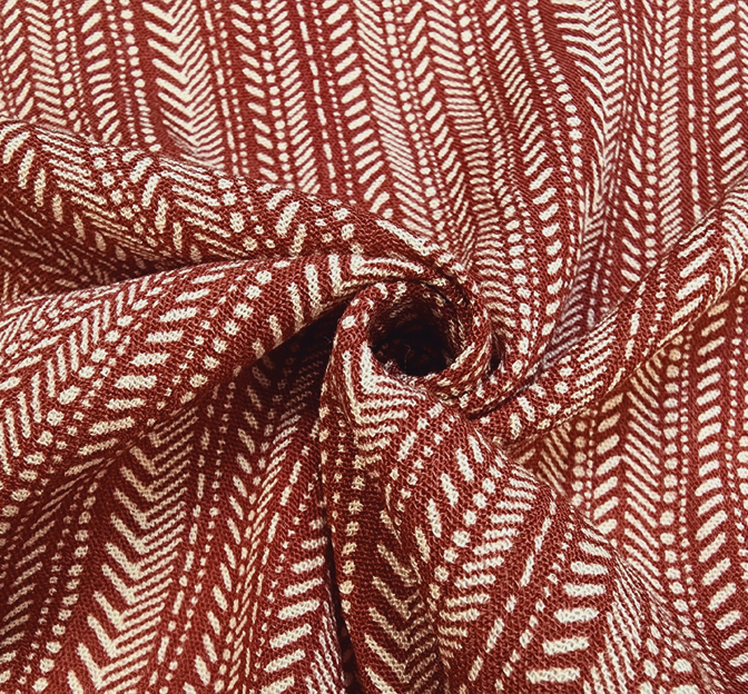 Rayon Crinkle 1D682 Red Rayon Fabric - Red Crinkle, 50/52" Width (1 Yard)