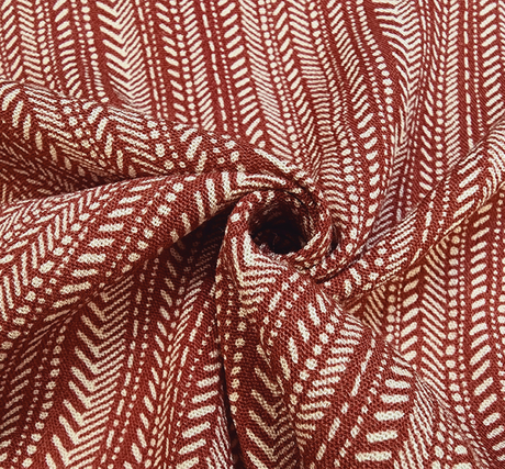 Rayon Crinkle 1D682 Red Rayon Fabric - Red Crinkle, 50/52" Width (1 Yard)