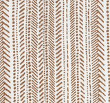 Rayon Crinkle 1D682 100 Percent Rayon Fabric - Ivory/Rust Crinkle Texture, 50/52" Width (1 Yard)