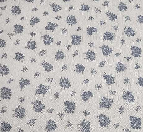 Rayon Crinkle 1D730 Rayon Fabric - Cool Gray Crinkle Texture, 50/52" Width (1 Yard)