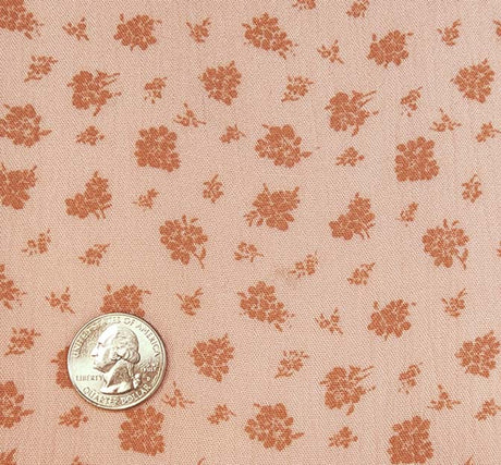 1 Yard Textured Baby Pink Rayon Crinkle Fabric For Stylish Dresses Blouses Skirts Lightweight Apparel 50/52" Width
