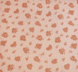 Rayon Crinkle 1D730 Peach Rayon Fabric - Peach Crinkle Texture, 50/52" Width (1 Yard)