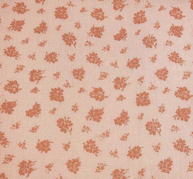 Rayon Crinkle 1D730 Peach Rayon Fabric - Peach Crinkle Texture, 50/52" Width (1 Yard)