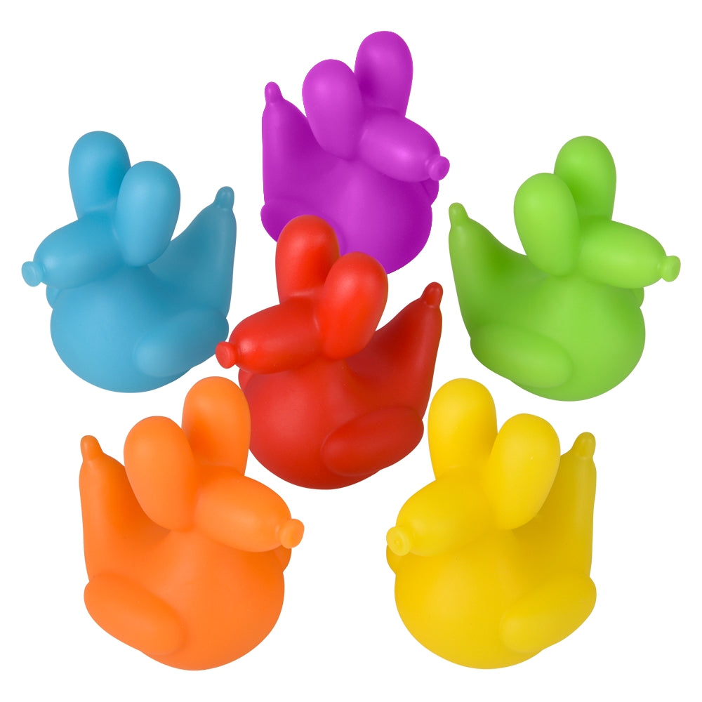 Balloon Dog Rubber Duckies (1 DZ)