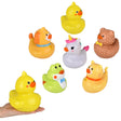 Kawaii Animal Rubber Duckies 6" (1 DZ)