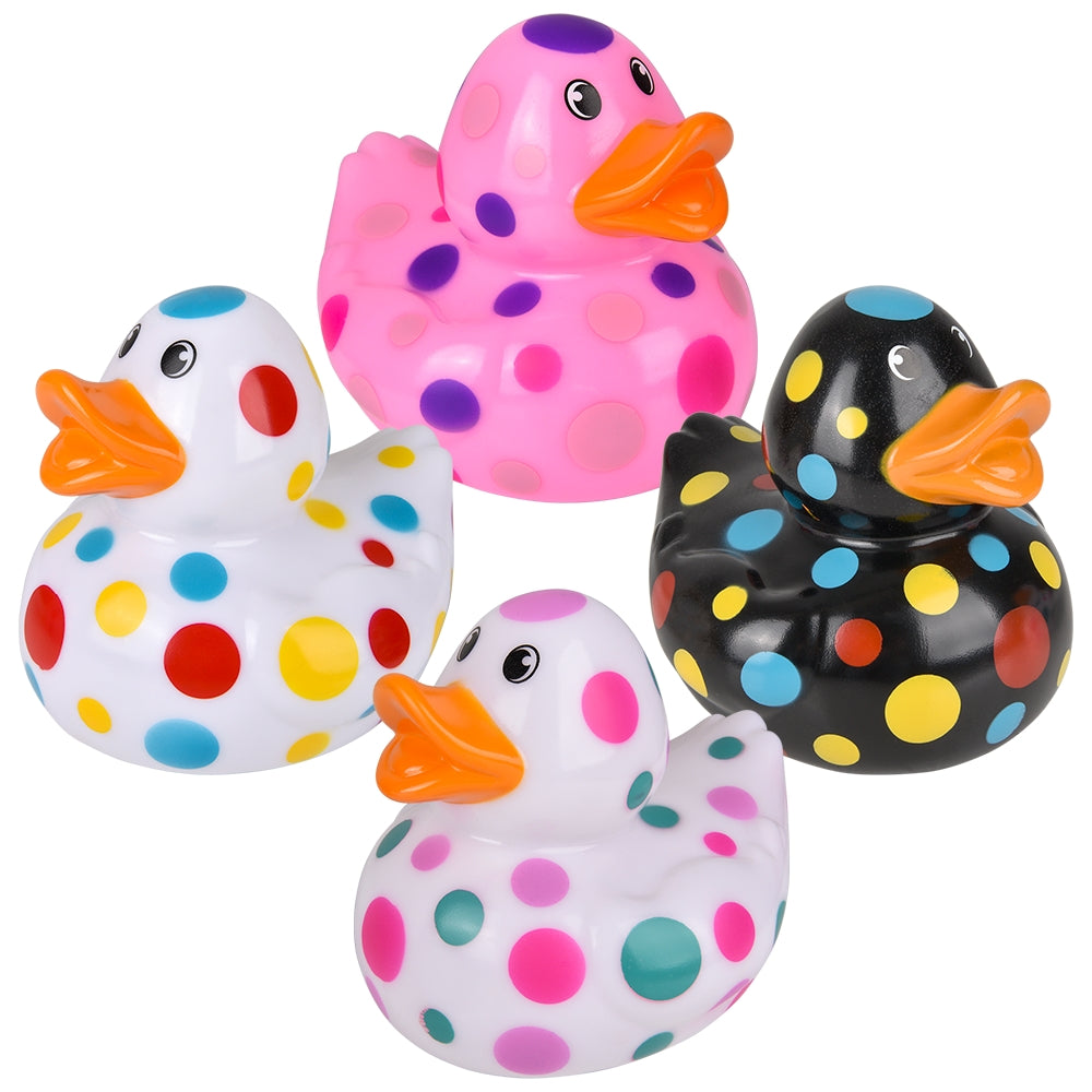Rubber Ducky Big Polka Dot 6" (1 DZ)