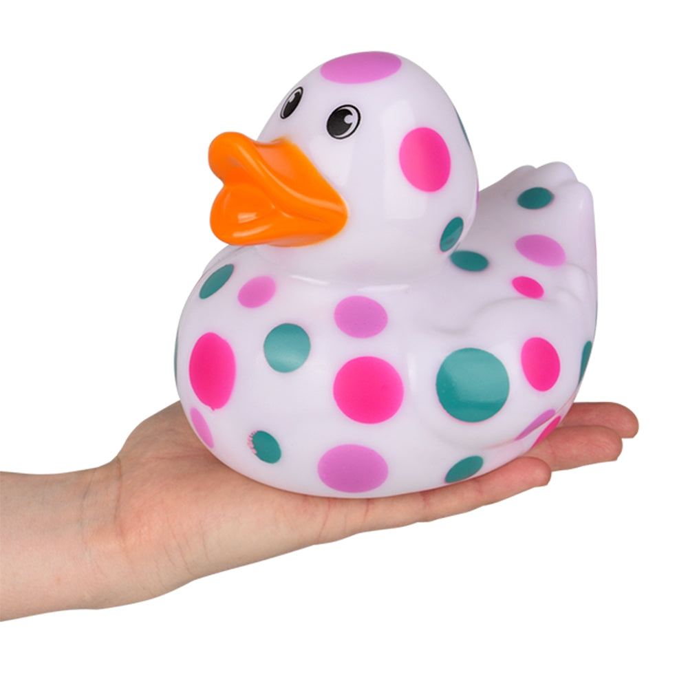 Rubber Ducky Big Polka Dot 6" (1 DZ)