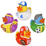 Sports Rubber Duckies 6" (1 DZ)