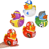 Sports Rubber Duckies 6" (1 DZ)