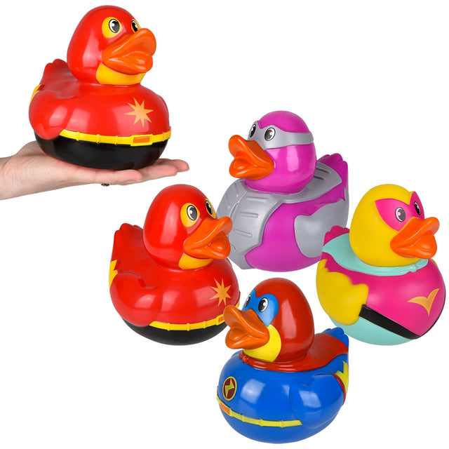 Superhero Rubber Duckies 6" (1 DZ)