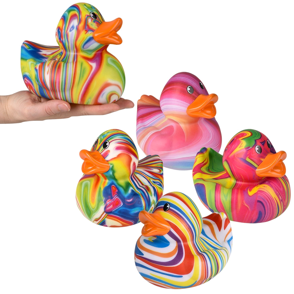 Big Swirl Rubber Ducky 6" (1 DZ)