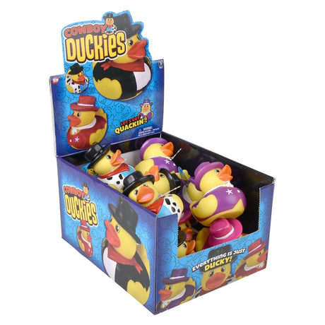 Cowboy Duckies (12 Pc Display)