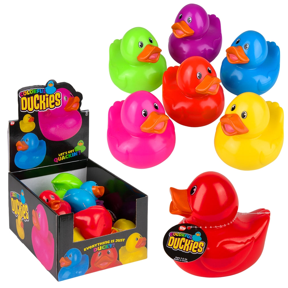 Duckies Rubber Duckies (12 Pc Display)