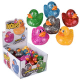 Sparkle Duckies Rubber Duckies (24 Pack Display)