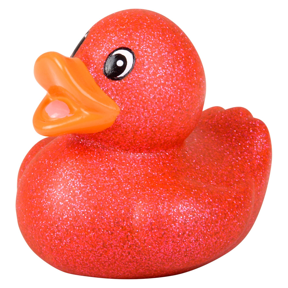 Glitter Rubber Ducky Assortment (100 Pc Poly Bag)