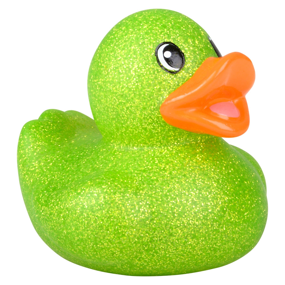 Glitter Rubber Ducky Assortment (100 Pc Poly Bag)