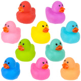 Micro Rubber Ducky Assorted Colors 0.65"