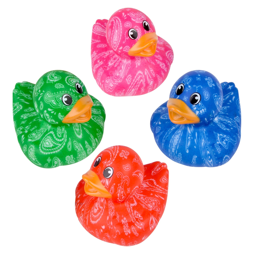Bandana Print Duckies (1 DZ)