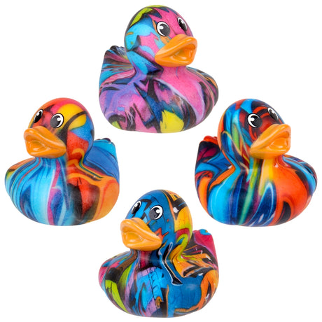 Graffiti Print Duckies (1 DZ)