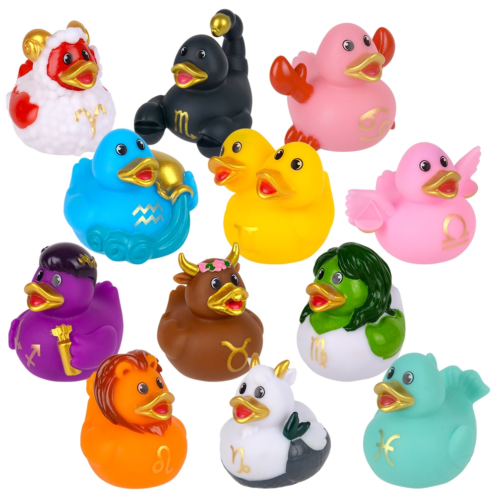 Zodiac Rubber Duck Assortment (50 Ct)