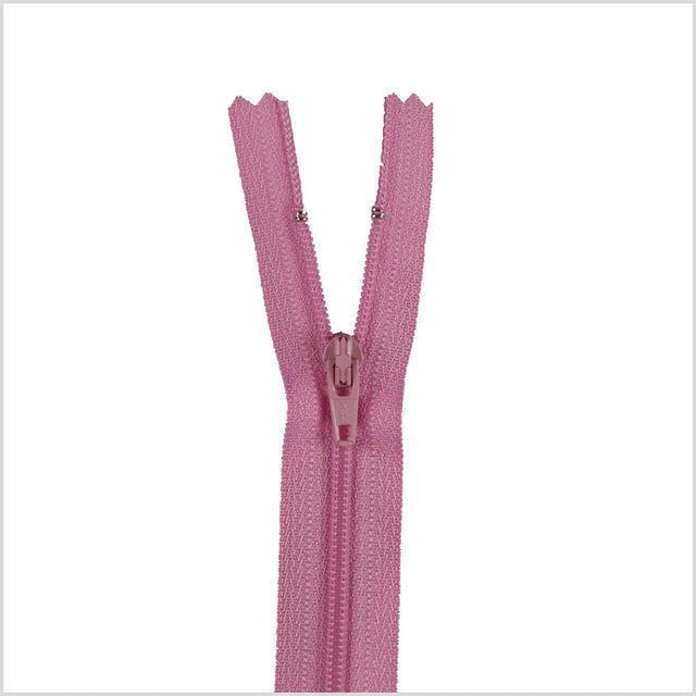 Regular Zipper 24" by YKK - 042 Purple Pink