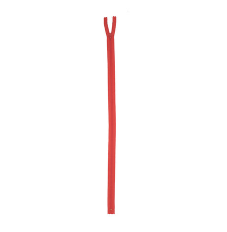 Regular Zipper 24" by YKK - 200 Medium Orange-Red