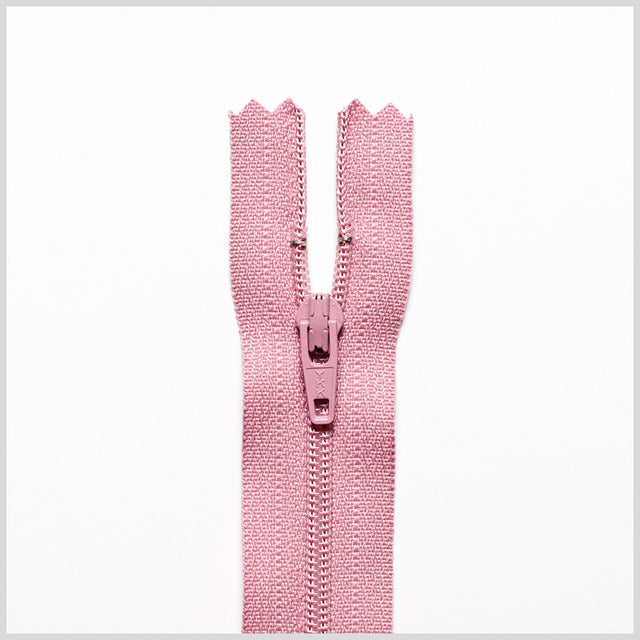 Regular Zipper 24" by YKK - 214 Rose