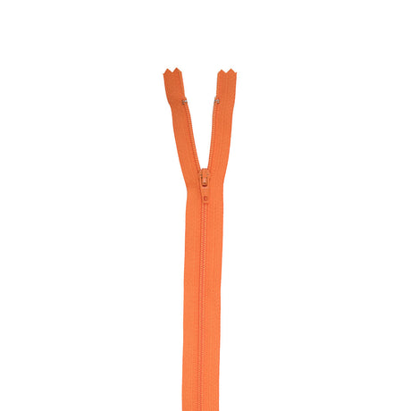 Regular Zipper 9" by YKK - 006 Medium Orange